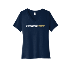 Image of BELLA+CANVAS Women's Relaxed Jersey Short Sleeve V-Neck Tee. 