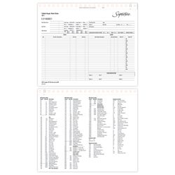 Image of Vehicle Repair Work Order SRT-1