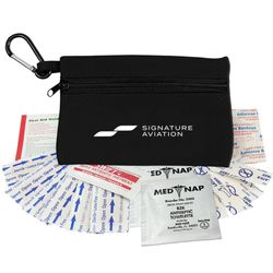 Image of First Aid Kit Zipper Tote with Carabiner