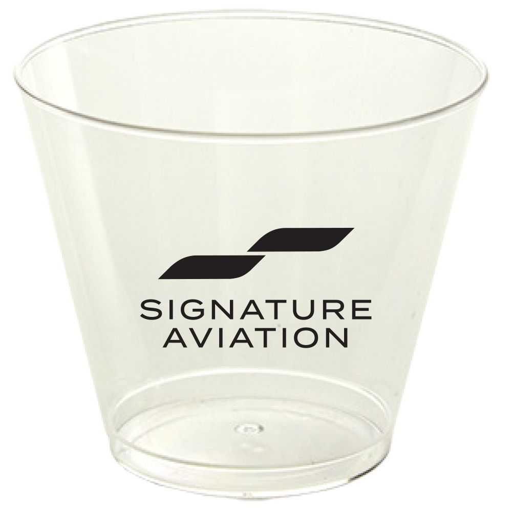 Clear 9 oz Plastic Cups - 25/PK primary image