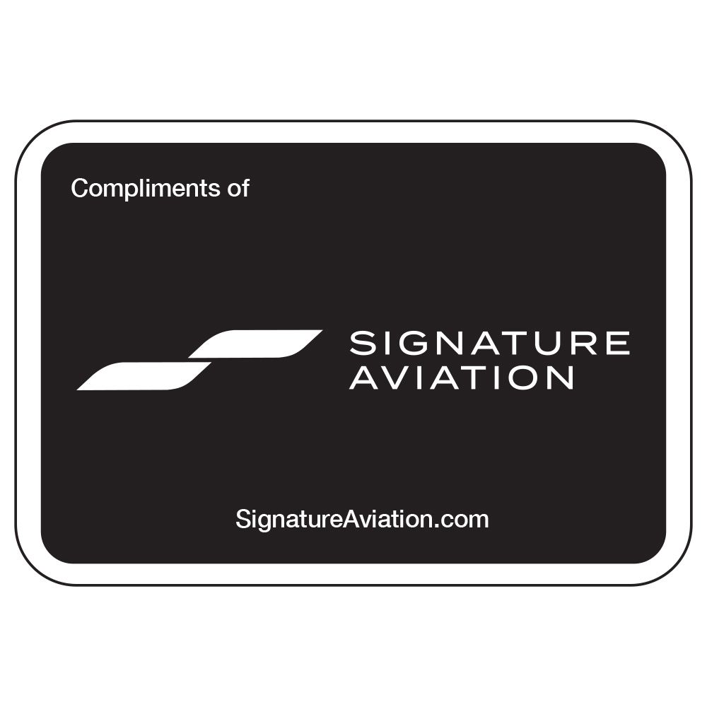 Compliments of Signature Stickers - 1000/RL primary image