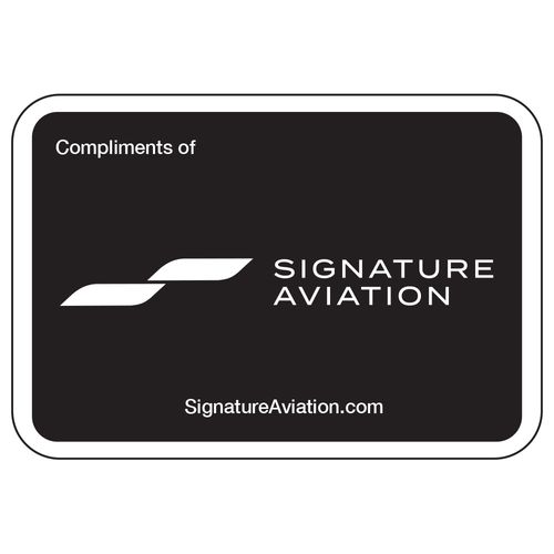 Compliments of Signature Stickers - 1000/RL image thumbnail