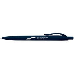 Image of Sleek Write Rubberized Navy Pen - 50/Pack