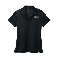 Image of Womens Nike Dri-Fit Polo - BLACK