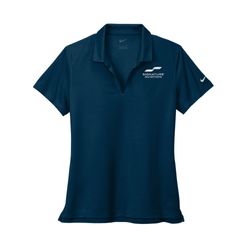 Image of Womens Nike Dri-Fit Polo - NAVY