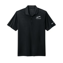Image of Men Nike Dri-Fit Polo - BLACK