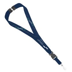 Image of Lanyard with Breakaway Swivel J-Hook - 10/PK