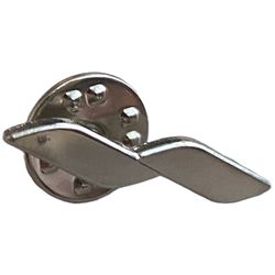 Image of Lapel Pins, Silver Propeller - 25/PK