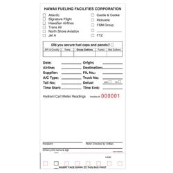Image of Hawaii Fuel Ticket - 1000/CS