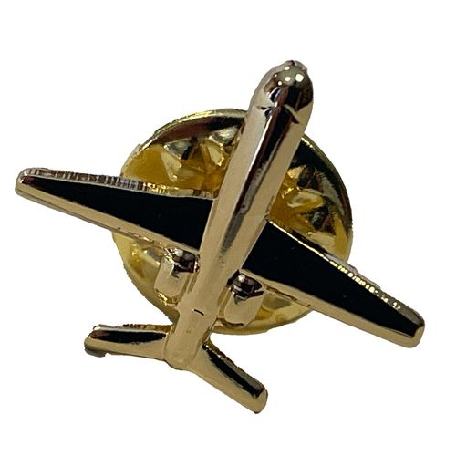 Lapel Pins, Gold Airplane - 25/PK image thumbnail