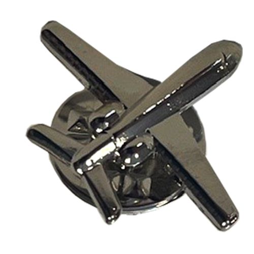 Lapel Pins, Silver Airplane - 25/PK image thumbnail