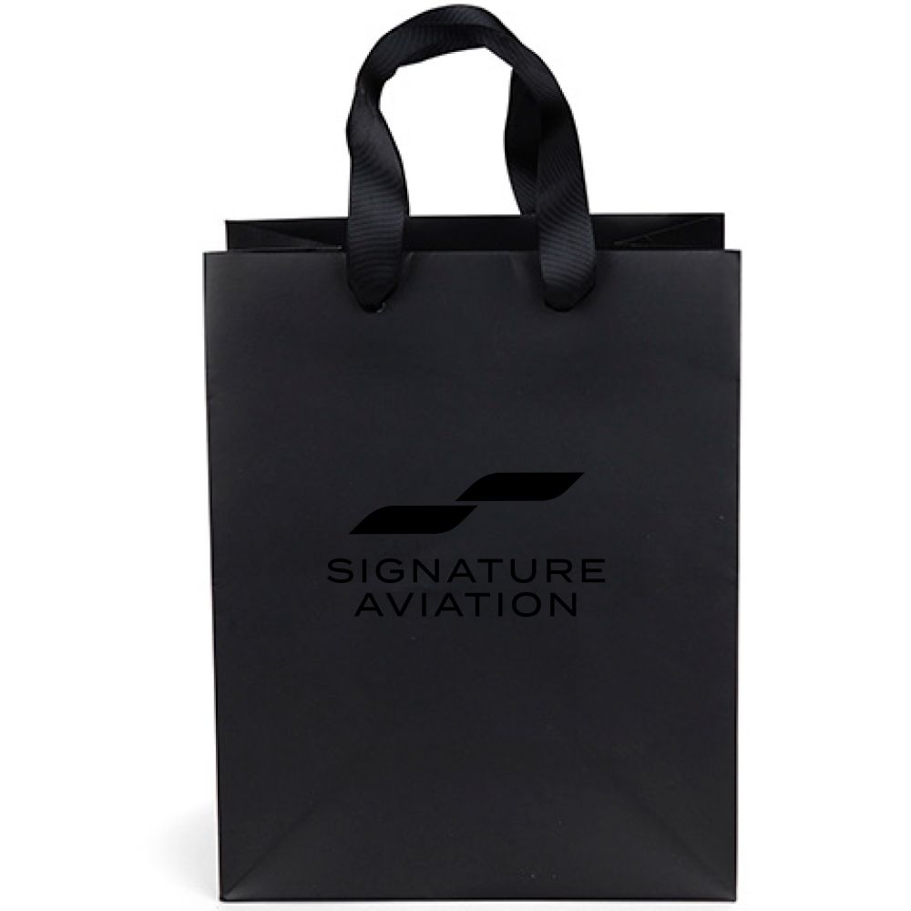 Elizabeth Ribbon-Handle Matte Eurotote - 25/PK primary image