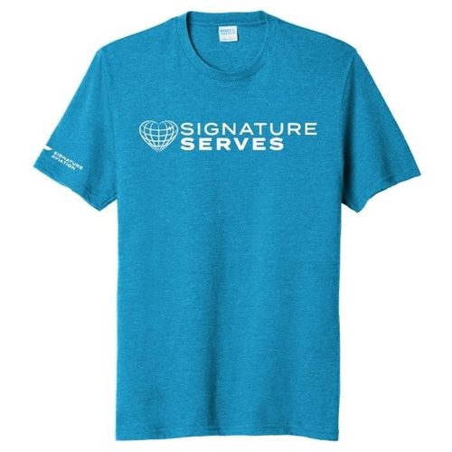 Signature Serves Unisex Tee image thumbnail