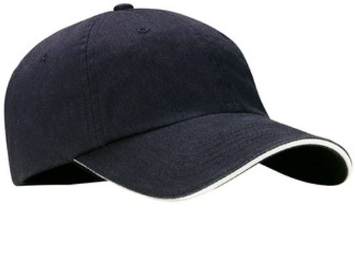 Port Authority® Sandwich Bill Cap with Striped Closure image thumbnail