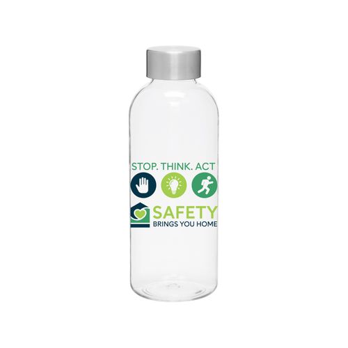 Stop.Think.Act 20.9 oz. Water Bottle image thumbnail