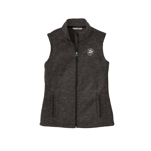 The HUB Women's Sweater Fleece Vest image thumbnail