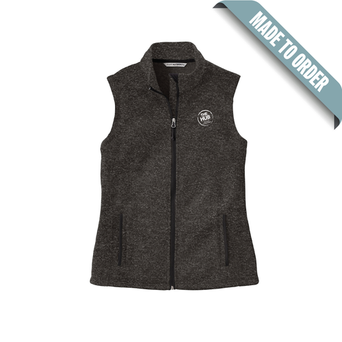 The HUB Women's Sweater Fleece Vest image thumbnail