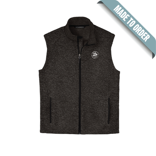The HUB Men's Sweater Fleece Vest image thumbnail