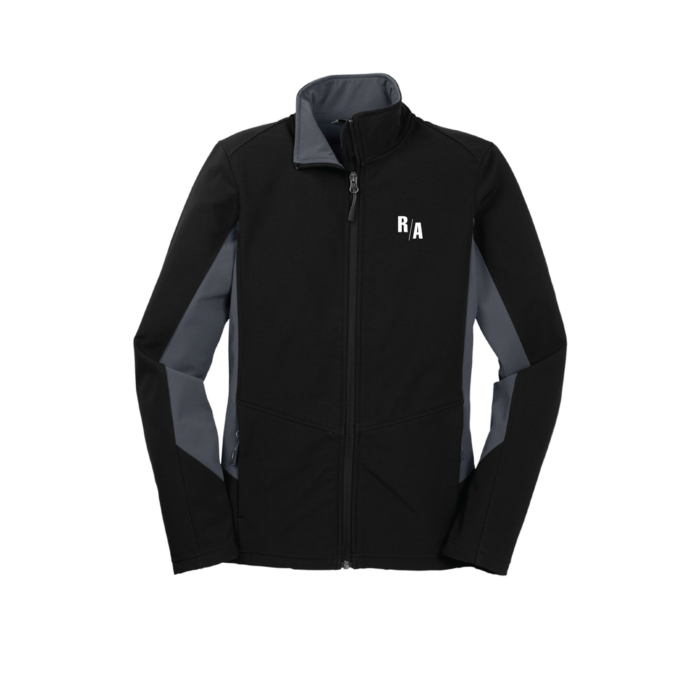 R/A Women's Core Colorblock Soft Shell Jacket primary image