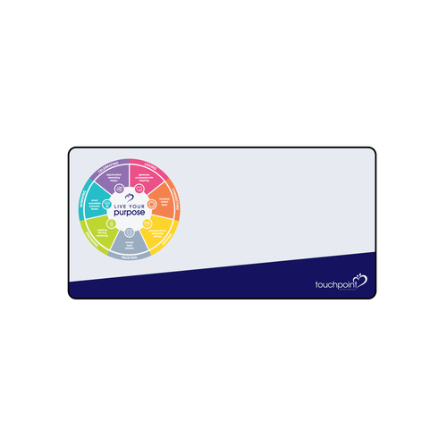 TouchPoint Live Your Purpose Desk Mat image thumbnail