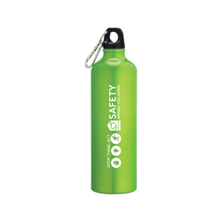 Image of Stop.Think.Act 26oz Aluminum Sports Bottle