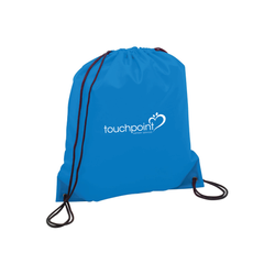 Image of TouchPoint Polyester Drawstring Bag