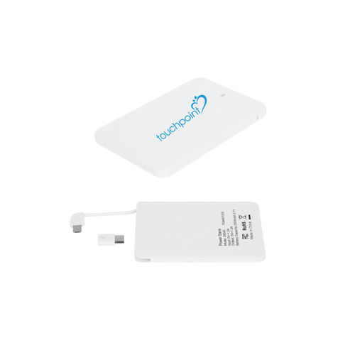 TouchPoint Slim 2500 MAH 3-In-1 Power Bank image thumbnail