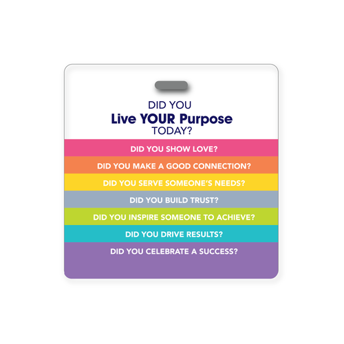 TouchPoint Live Your Purpose Badge Buddy image thumbnail