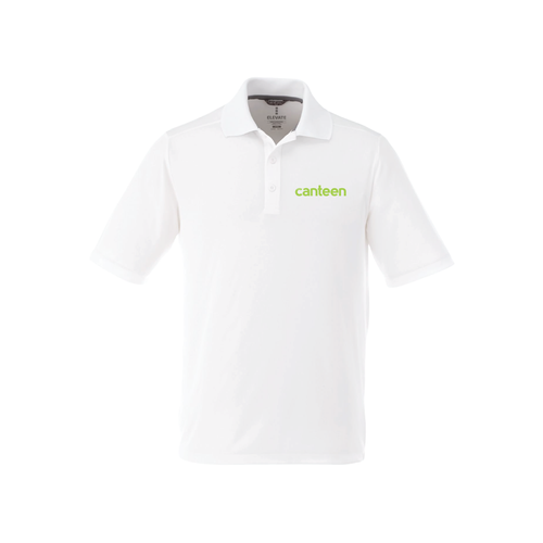 Canteen Men's Short Sleeve Polo (White) image thumbnail