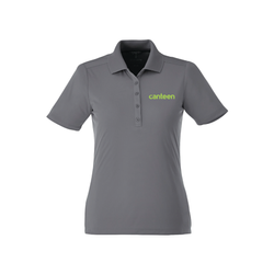 Image of Canteen Women's Short Sleeve Polo (Grey)