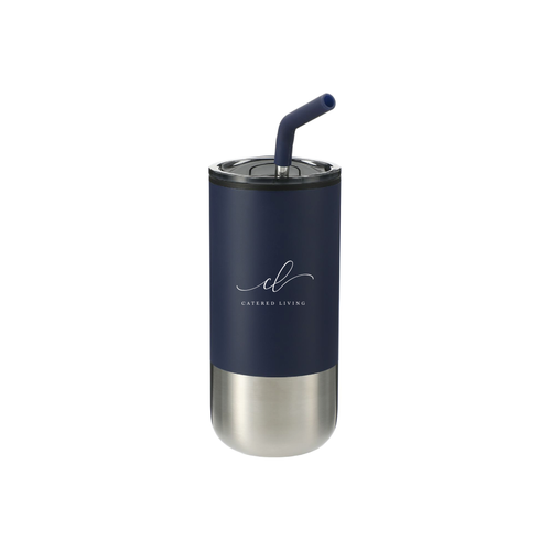 Catered Living 16oz Tumbler with Straw image thumbnail