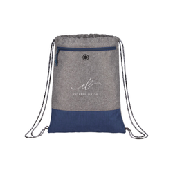 Image of Catered Living Drawstring Bag
