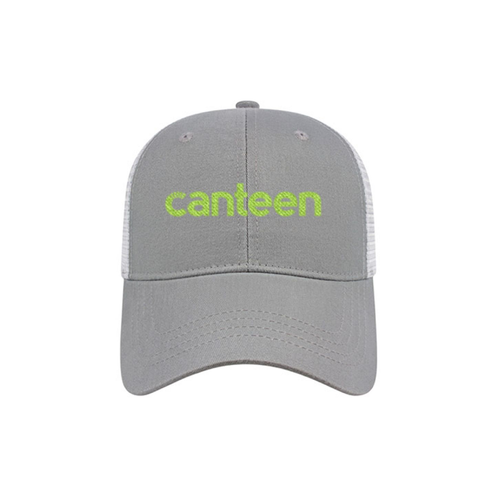 Grey Canteen Trucker Hat image thumbnail