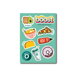 Image of Boost Giveaway Stickers (pack of 50)