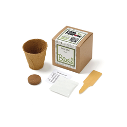Image of Food with Purpose Basil to Be Growable Seed Planter Kit