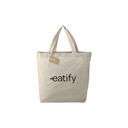 Image of Eatify Recycled Cotton Grocery Tote