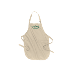Image of Thrive Full-Length Apron with Pockets 