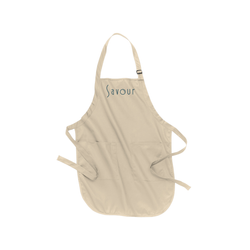 Image of Savour Full-Length Apron with Pockets 