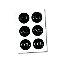 Image of CCL Sticker Sheets (pack of 25)