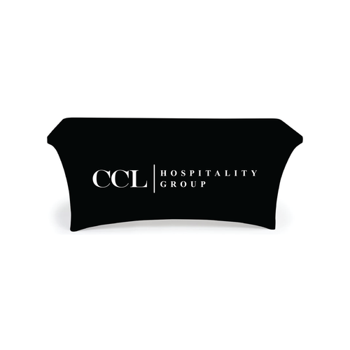 CCL Hospitality Group 6 ft Stretch Table Throw image thumbnail