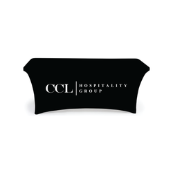 Image of CCL Hospitality Group 6 ft Stretch Table Throw