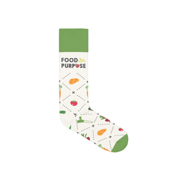 Image of Food with Purpose Cotton Crew Socks