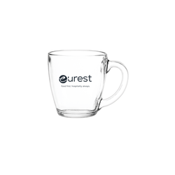 Image of Eurest 16 oz. Glass Bistro Coffee Mug 