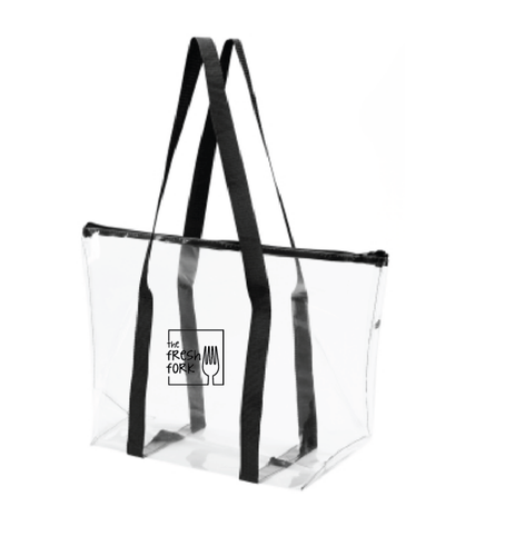 Fresh Fork Clear Tote Bag  image thumbnail