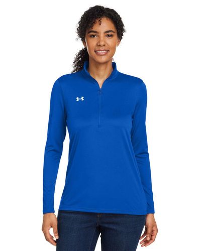 Under Armour Ladies' Team Tech Half-Zip image thumbnail