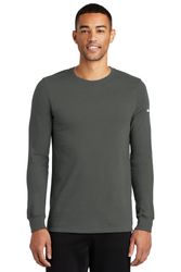 Image of Nike Dri-FIT Cotton/Poly Long Sleeve Tee