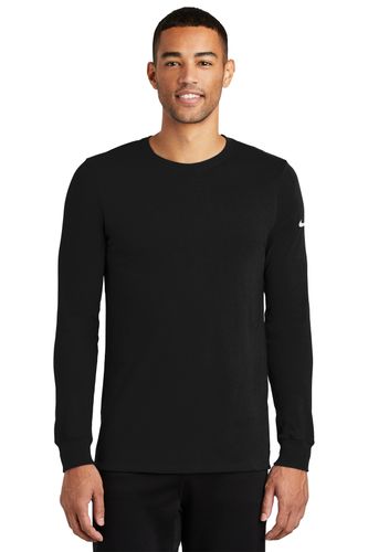 Nike Dri-FIT Cotton/Poly Long Sleeve Tee image thumbnail