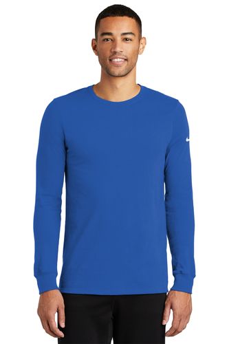Nike Dri-FIT Cotton/Poly Long Sleeve Tee image thumbnail