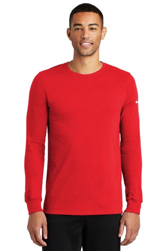 Nike Dri-FIT Cotton/Poly Long Sleeve Tee image thumbnail