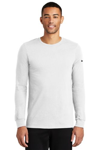 Nike Dri-FIT Cotton/Poly Long Sleeve Tee image thumbnail